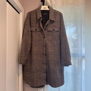 MADEWELL Plaid Crossbay Jacket XL